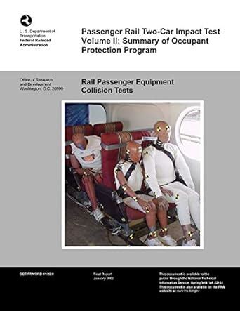 occupant protection impact test|Passenger Rail Train.